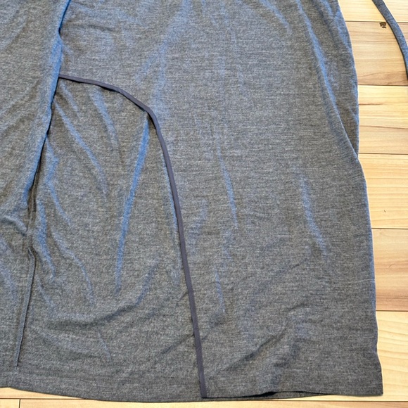 Babaton grey pencil wrap skirt WG79 - Picture 5 of 12